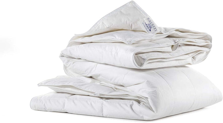 Caleffi 1003479 Plapumă cu patru anotimpuri din bumbac Ghiro pentru pat dublu, o mărime