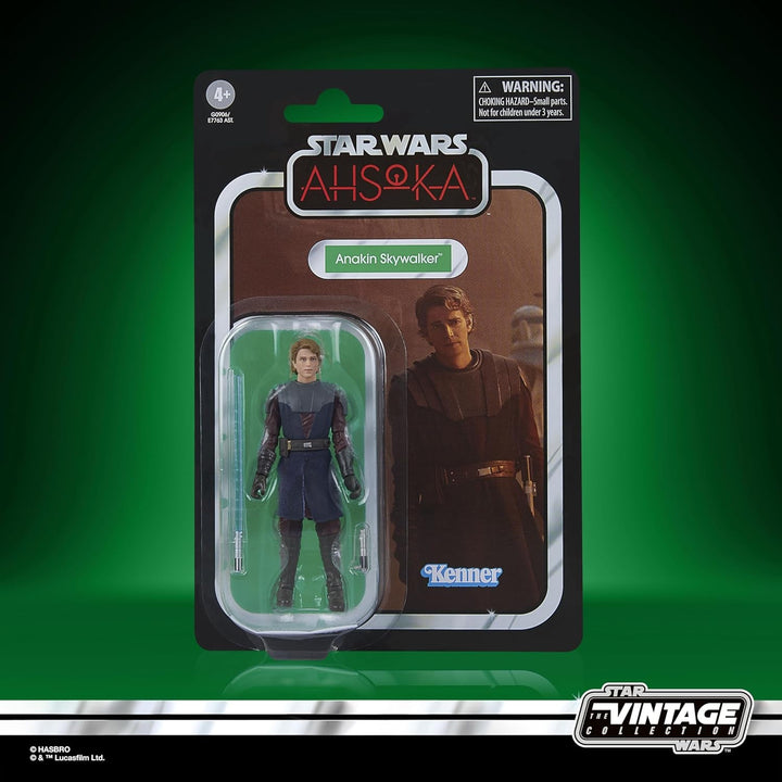 Star Wars Colecția Vintage Anakin Skywalker, Star Wars: Ahsoka Figura de acțiune, 9,5 cm