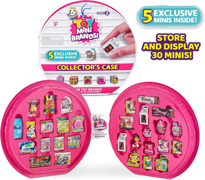 5 Surprise Toy Mini Brands Series 2 Collection Folder și 3 capsule Surprise de la ZURU
