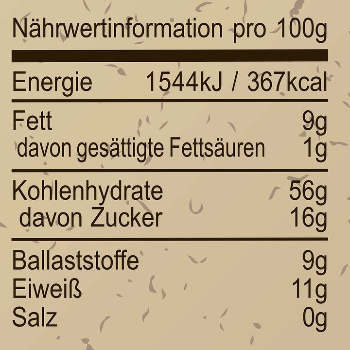 Seitenbacher Bio Müsli Voll-Biologische Mischung I Ohne Zugesetzten Zucker I Ohne Zugesetztes Fett I (1 X 750 G)