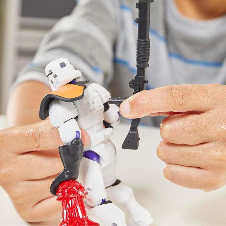 Star Wars Mixmashers Stormtrooper Personalizabil Mix-And-Match Figura de acțiune și accesorii