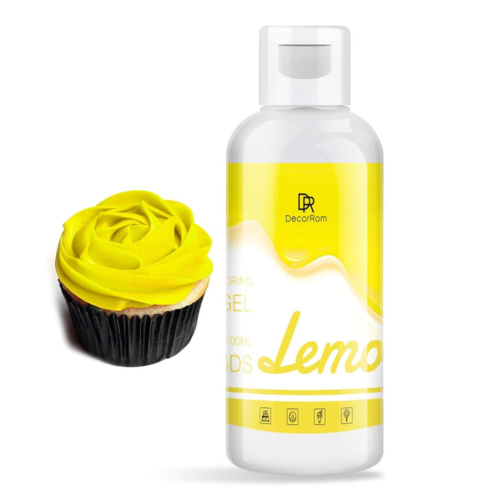 Lebensmittelfarbe Gel - 4.5Oz Konzentrierte Gel Lebensmittel Farben Für Kuchen Dekoration, Backen, Kekse, Macaron - Zuckerfrei Food Coloring Für Getränken, Tortendeko, DIY Slime, Osterei (Weiß)