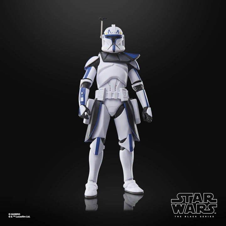 Star Wars seria neagră Clone Captain Rex, Star Wars: Ahsoka Premium Action Figure pentru a colecta (15 Cm)