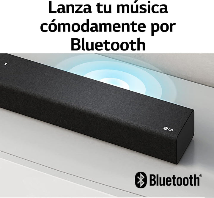 LG S65Q Intelligente Soundbar Mit 420 W Leistung Und 3,1 Kanäle, DTS Virtual:X Und Dolby Digital in Hoher Auflösung Hi-Res 24 Bit/96 Khz Und Meridian Sound Music