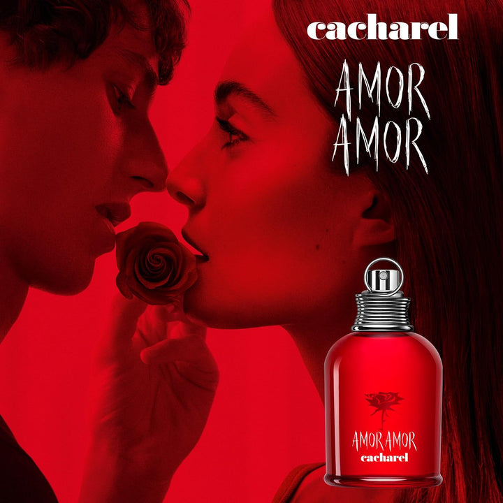 Apă de toaletă Cacharel Amor Amor pentru femei, parfum senzual de lungă durată, parfum floral-fructat pentru femei, 100 ml