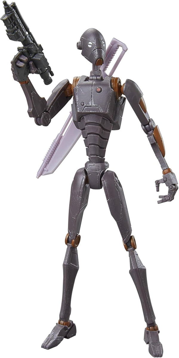 Star Wars Seria Neagră Commander Droid, Star Wars: Războiul Clonelor Premium colecționabil Figura de acțiune (15 Cm)