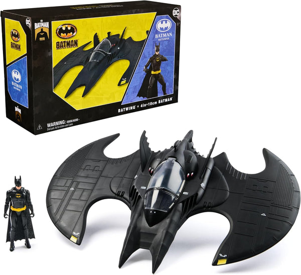 DC Toy Vehicle 85Th 4In Batwing și Fig