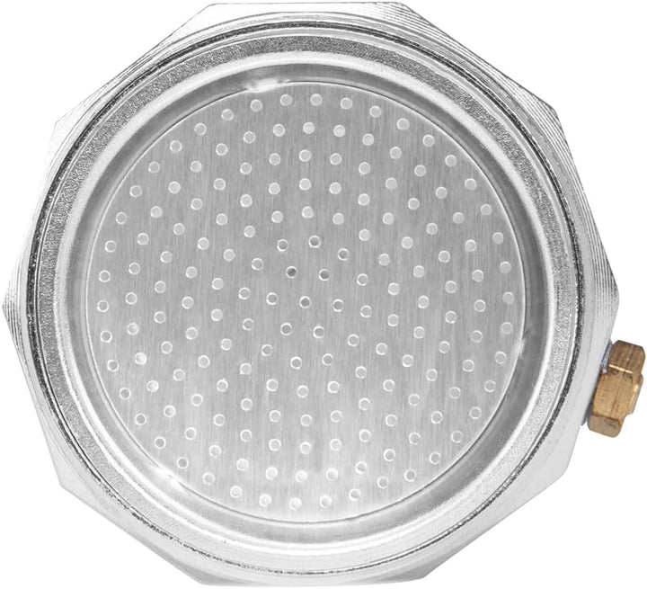Orbegozo KF 200 - filtru de cafea italian fabricat din aluminiu, capacitate: 2 cești, mâner ergonomic, supapă de siguranță, filtru detașabil