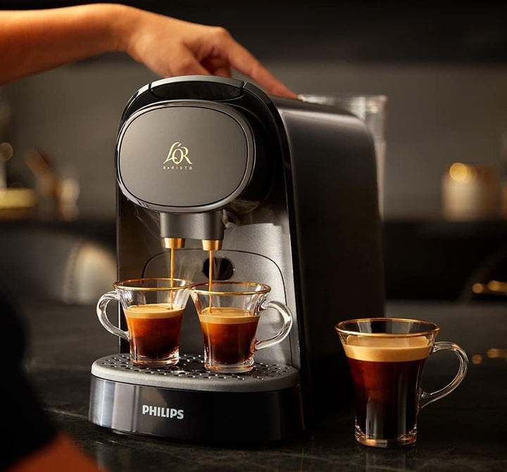 PHILIPS L'Or Barista LM8012/60 Espressor cu două capsule - Negru piano
