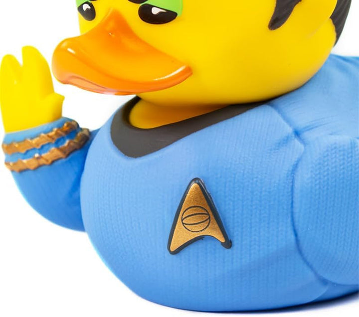 TUBBZ Boxed Edition Spock figurină de colecție cu rață de cauciuc din vinil - Marfă oficială Star Trek - TV, filme și jocuri video