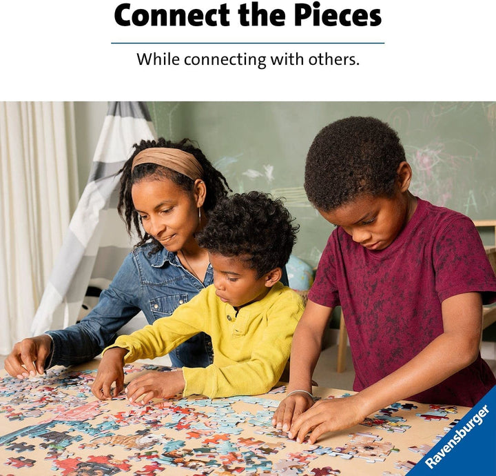 Ravensburger Puzzle pentru copii - 09226 Vehicule mari de construcții - Puzzle pentru copii de peste 5 ani, cu 3X49 piese
