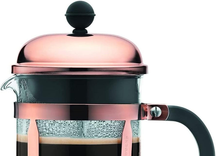 Bodum 1924-18 CHAMBORD filtru de cafea pentru 4 cești, 0,5 l, Rich Copper