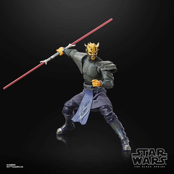 Star Wars Seria Neagră Savage Opress, Star Wars: Războiul Clonelor Deluxe Personaj de colecție (15 Cm)