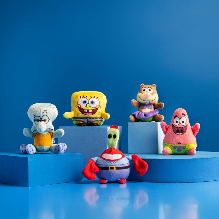 Basic Fun Micro Teenies - Spongebob Squarepants Collector 5-Pack | Cu 3 figuri rare