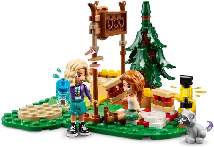 LEGO Friends Archery at Adventure Camp, jucărie de construcție pentru copii cu arc și săgeată, 2 figurine și o chiuvetă, pentru fete și băieți cu vârsta de 6+ 42622
