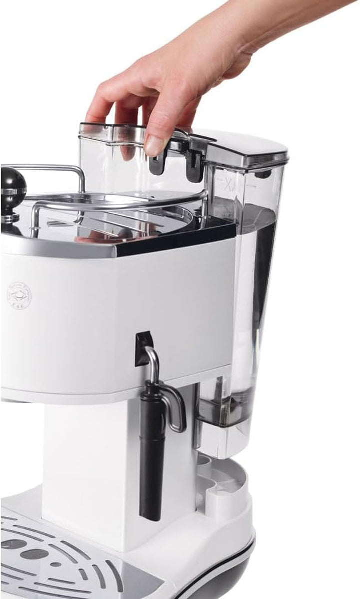 De'Longhi Icona ECO 311.W - Mașină de cafea cu cappuccinatore - 15 bar, ECO311.W