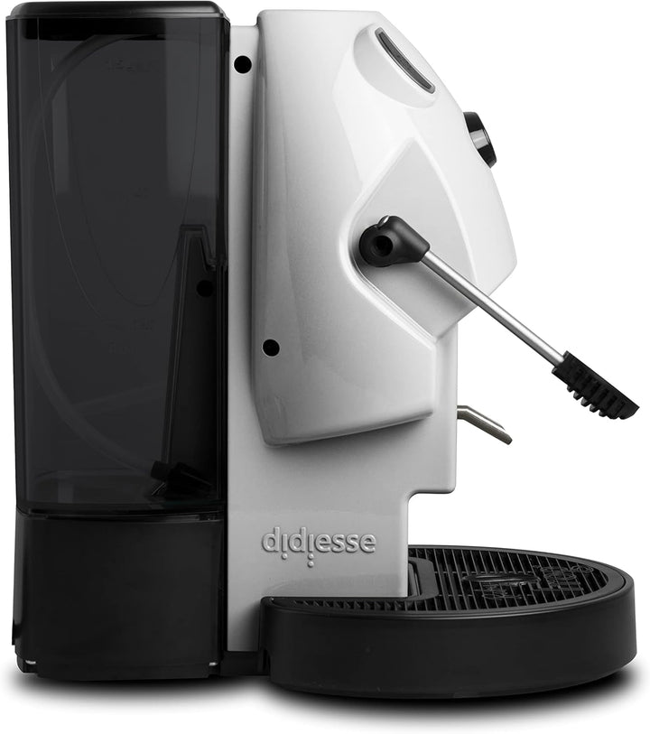 Cafetiera Didiesse cu tampoane, 44 Mm, model Baby Frog Pad Maker - Compact 450 W - cu funcție standby și rezervor de 1,5 L (alb)