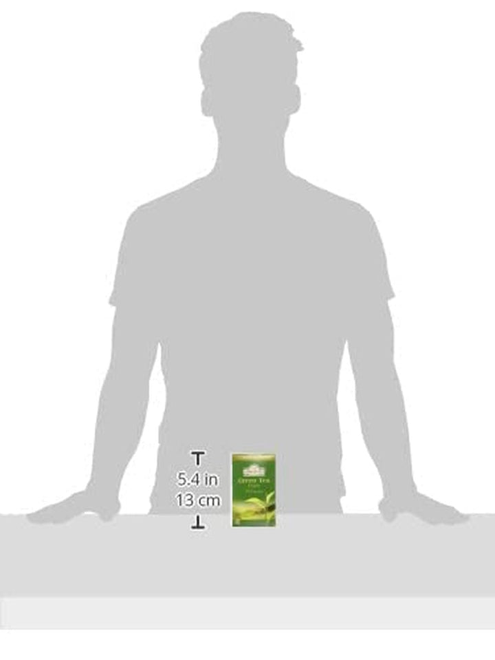 Ahmad Tea - Ceai verde - Pliculețe de ceai ambalate individual, cu aromă sigilată, cu 2 g de ceai per porție - 20 pliculețe de ceai cu bandă (pachet cu 2)