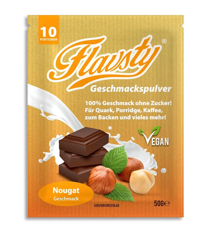 Flavsty® Flavour Powder Marzipan, pungă de 50 grame (10 porții)