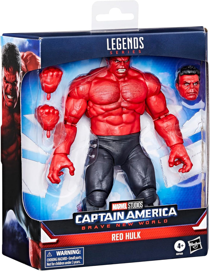Marvel Legends Series Red Hulk Action Figure (Scară: 15 Cm) Pentru Captain America: Brave New World