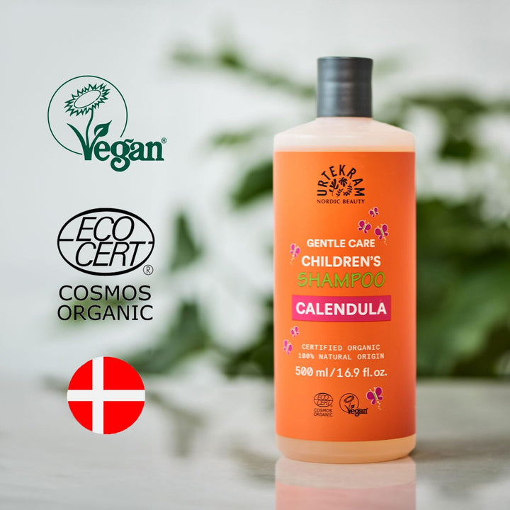 Șampon pentru copii Urtekram organic, îngrijire ușoară, 500 ml