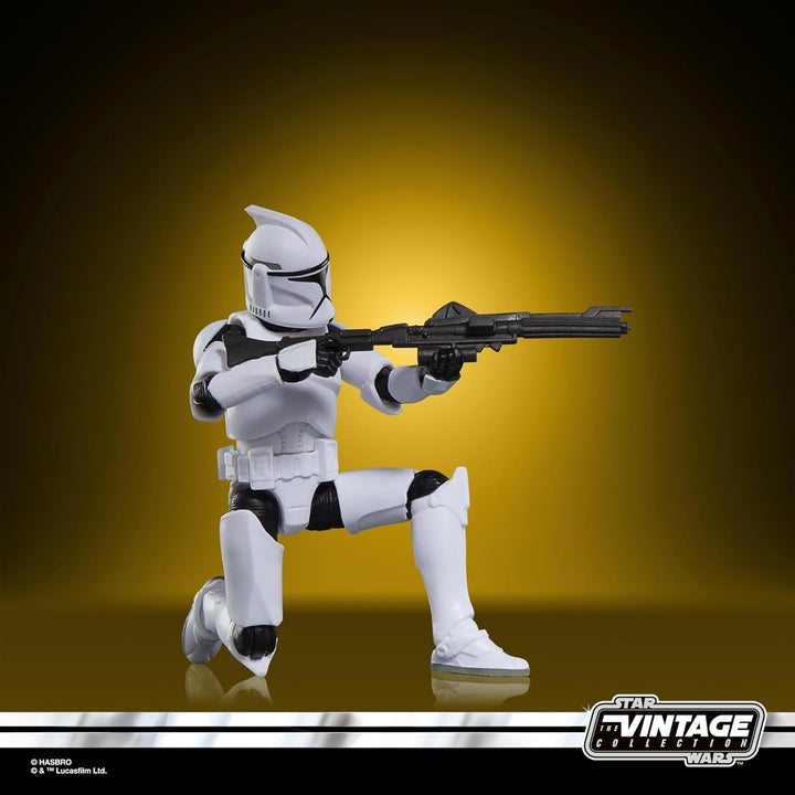 Star Wars Vintage Collection Phase I Clone Trooper Action Figure (9.5 cm) Star Wars: Atacul clonelor