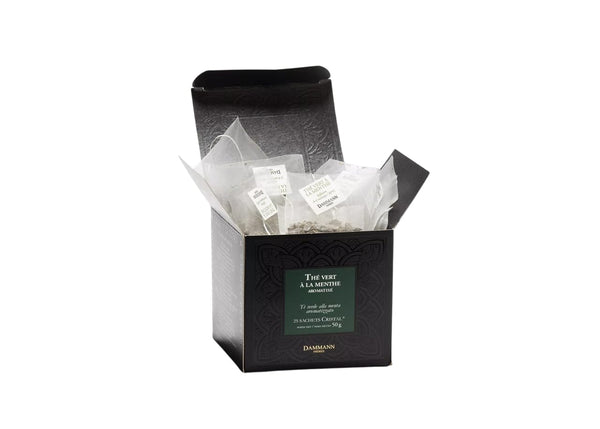 Dammann Frères - Ceai verde cu mentă - 25 pliculețe Cristal