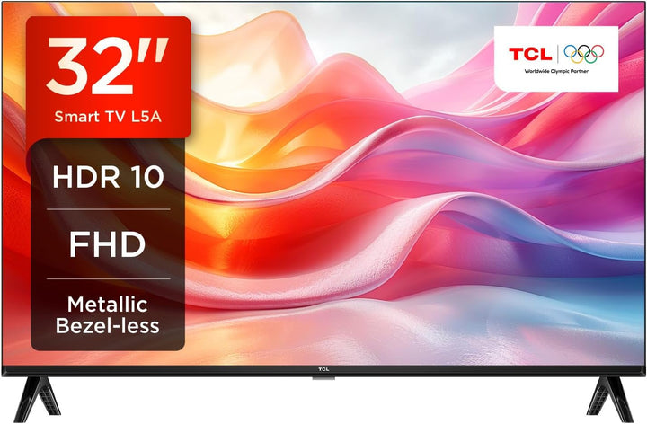 TCL 43V6C 43 Zoll Direct LED TV, 4K HDR Fernseher, Smart TV Mithilfe Von Google TV (Dolby Audio, Motion Clarity, Kompatibel Mit Google Assistant & Alexa)