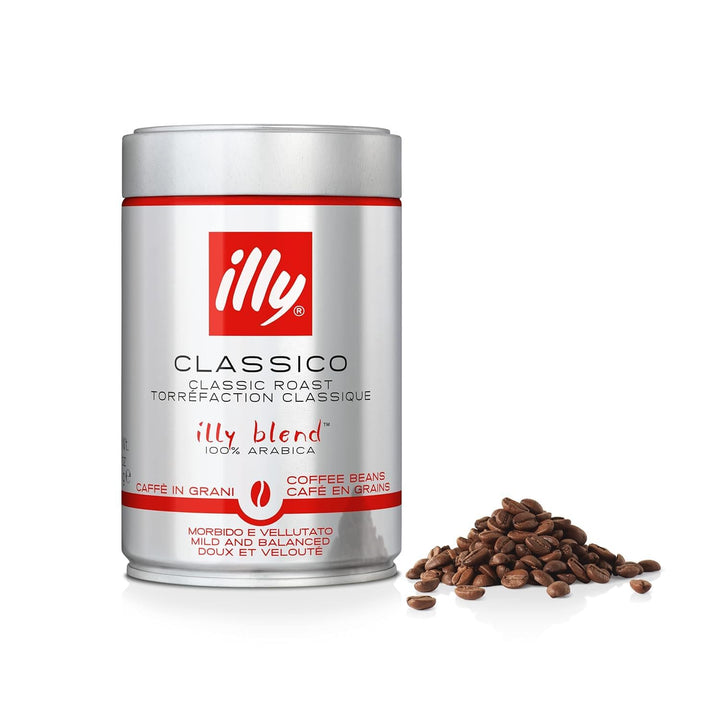 Illy Kaffee, Kaffeebohnen Classico, Klassische Röstung - Dose Zu 250 G