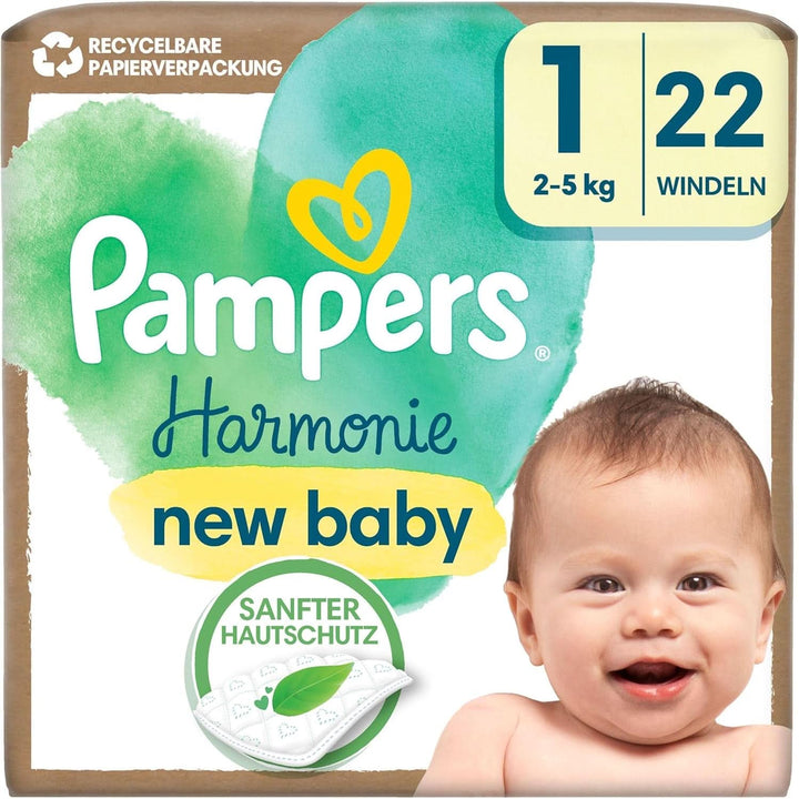 Pampers Harmonie Baby scutece mărimea 2, 29 scutece, 4Kg-8Kg