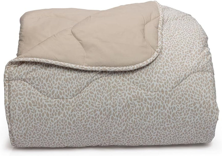 Foppapedretti Notte & Natura salvie petale cuvertură, capac, 100% bumbac, fabricat în Italia