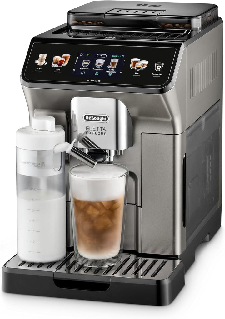 Delonghi ECAM 450.86.T Eletta Explore Cold Brew, negru
