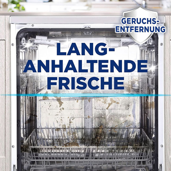 Finish Deep Machine Cleaner Citrus - detergent lichid pentru mașini împotriva calcarului și grăsimii pentru o mașină de spălat vase curată - pachet economic
