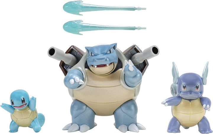 Pokémon PKW2777 - Select Development Multipacks - Glumanda, Glutexo, Glurak, Playset oficial cu figuri
