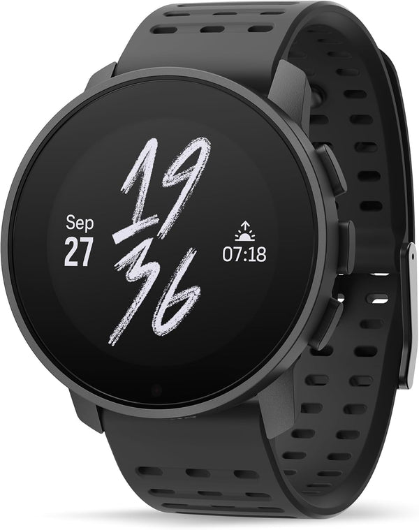 Ceas multisport SUUNTO 9 Peak Pro - Smartwatch robust în aer liber, ecran din sticlă de safir și 100 m rezistent la apă, ușor și subțire, GPS precis, durată lungă de viață a bateriei, măsurare a ritmului cardiac la încheietură