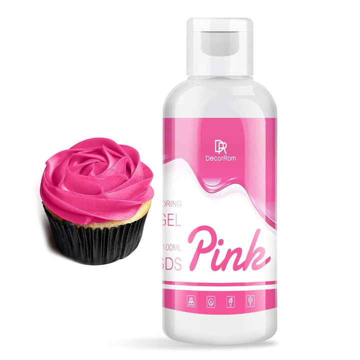 Lebensmittelfarbe Gel - 4.5Oz Konzentrierte Gel Lebensmittel Farben Für Kuchen Dekoration, Backen, Kekse, Macaron - Zuckerfrei Food Coloring Für Getränken, Tortendeko, DIY Slime, Osterei (Weiß)