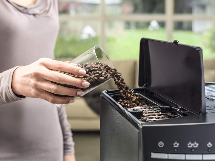 De'Longhi B ESAM 3000 aparat de cafea complet automat, oțel inoxidabil, 1,8 litri, negru