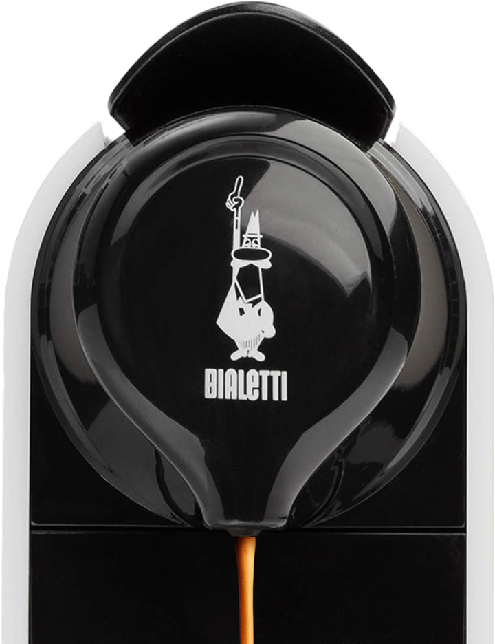 Bialetti Gioia Coffee Espresso Machine, alb