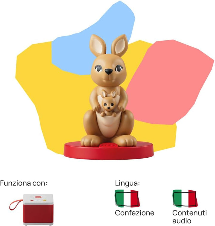 Sound figure - jucărie muzicală de pluș - muzică, cântece și sunete - jucărie, conținut educațional, versiune italiană, băieți și fete 0-2 ani Jucarii Bebe Naty Shop