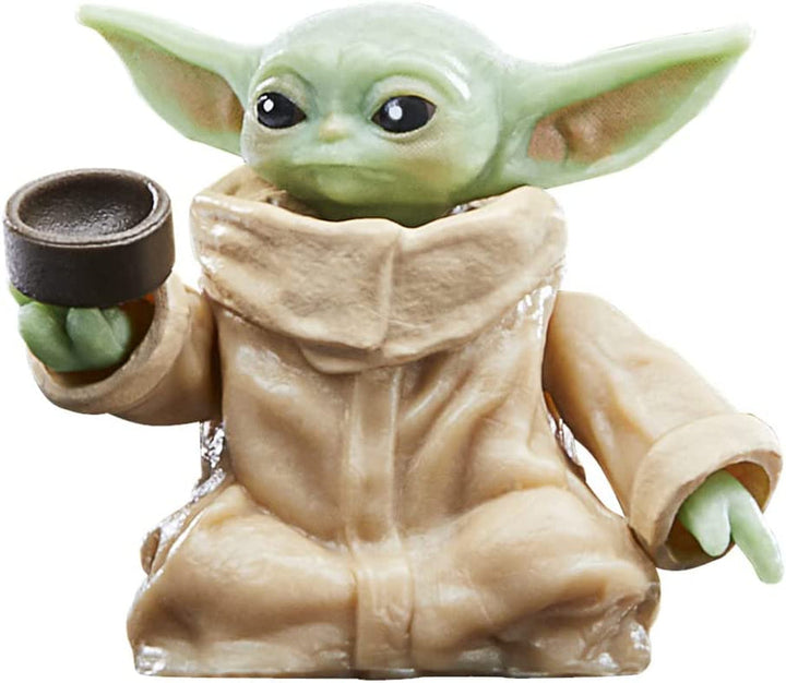 Star Wars Hasbro Black Series Grogu, Figura Zu Mandalorianul, Potrivit pentru figurine de acțiune de 15 cm de colecționat, Pentru copii cu vârsta de 4 ani și peste, Multi, F4357