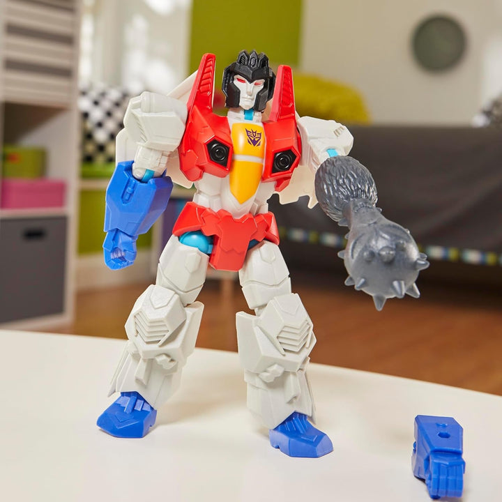 Transformers Mixmashers Starscream figurină de acțiune personalizabilă și accesorii