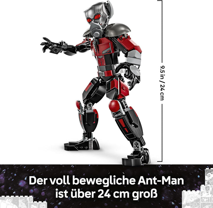 LEGO Marvel Captain America: Civil War Action Duel - Set de joacă pentru supereroi cu 8 minifigurine - Set de construcție și joacă cu avion de jucărie - Cadou pentru băieți și fete 76314