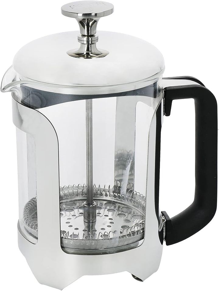 Cafetiera La Cafetière Roma Fabricat din oțel inoxidabil, 4 cești, argintiu, în cutie cadou