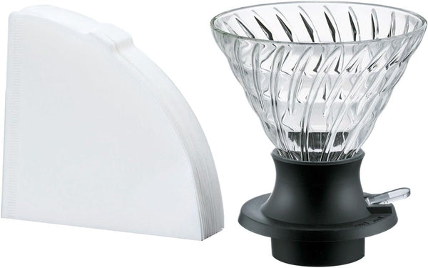 Vas de imersie Hario V60 03, dimensiune, transparent, incolor