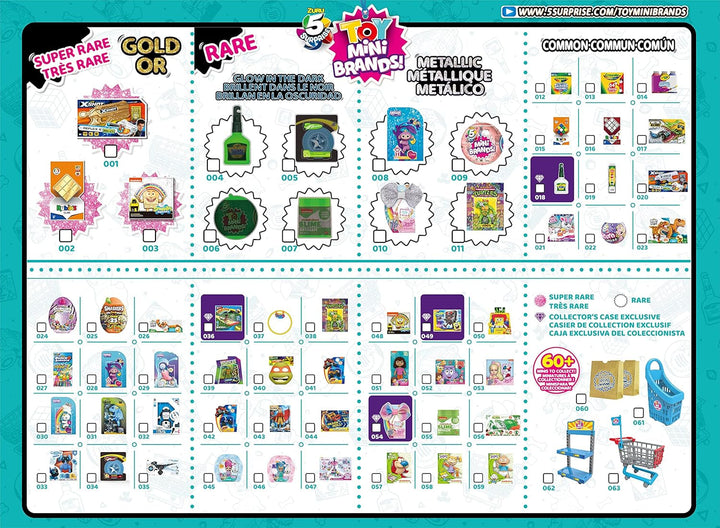 5 capsule surpriză Surprise Toy Mini Brands (pachet de 2)
