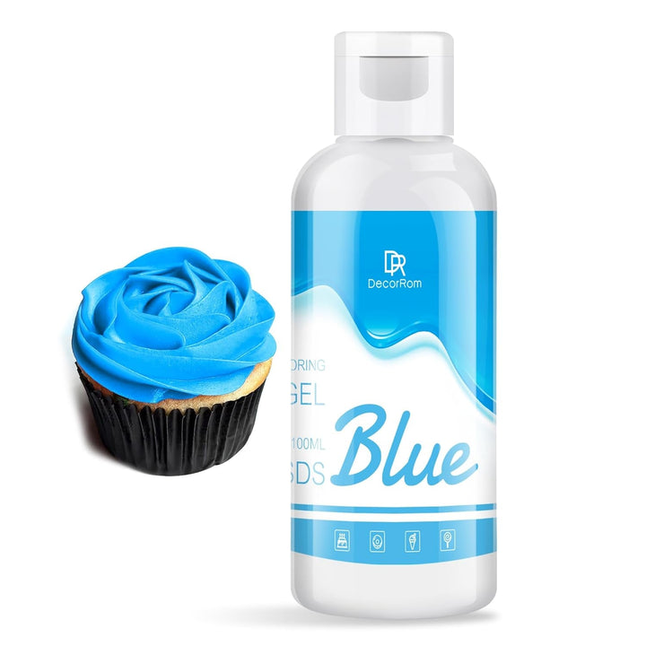 Lebensmittelfarbe Gel - 4.5Oz Konzentrierte Gel Lebensmittel Farben Für Kuchen Dekoration, Backen, Kekse, Macaron - Zuckerfrei Food Coloring Für Getränken, Tortendeko, DIY Slime, Osterei (Weiß)