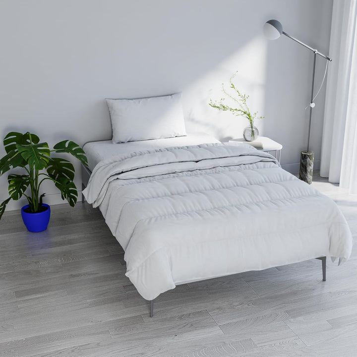 Plapumă Prestige, 4 anotimpuri, Made in Italy, alb, 150 X 200 cm