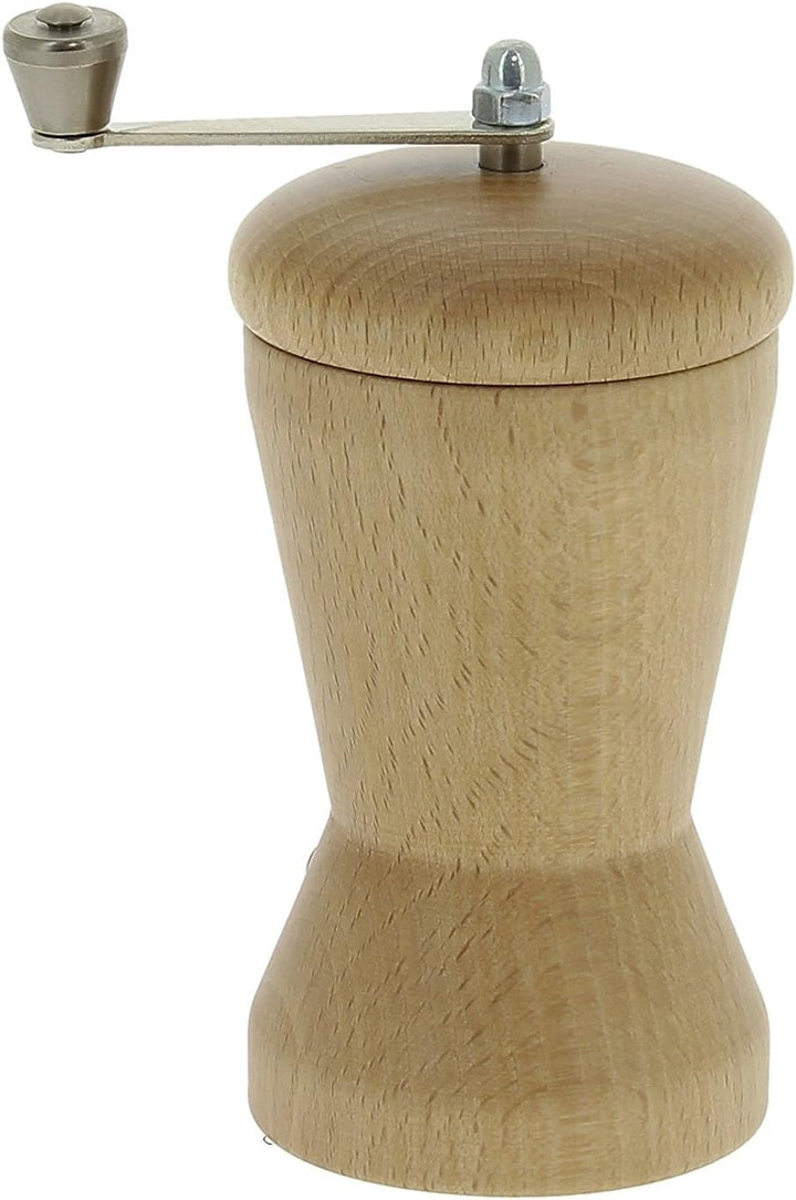 316 C 3-7/8-Inch Nutmeg Mill, Beech Wood with Crank, Natural by