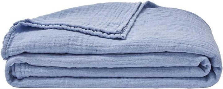 ESSIX Plaid, Monocolor, Fabricat din tifon de bumbac, Jazzy, 130 X 170 Cm