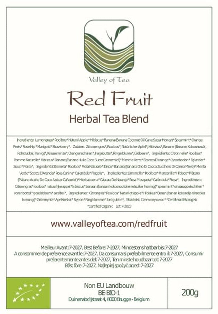 Amestec de ceaiuri din fructe și plante organice - Ceai din plante 100% natural, cu gustul intens al fructelor roșii - Ceai din fructe Ceai din fructe organice Ceai din fructe vrac Ceai din fructe vrac Ceai din fructe de iarnă